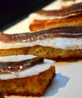 Tostas con mantequilla y anchoas de costera